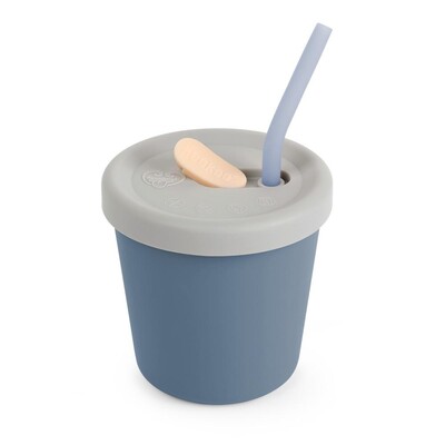 Silicone Sippy Straw Cup (150ml)